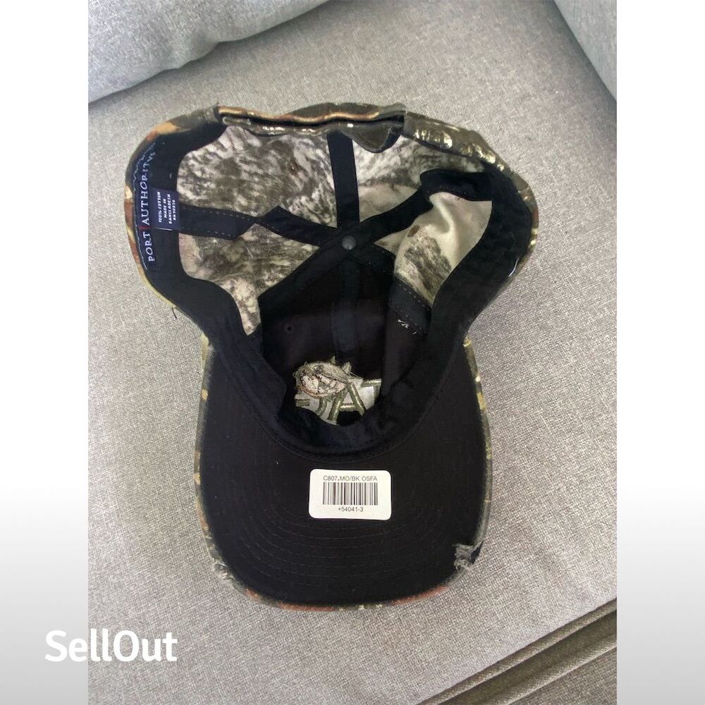 Mossy Oak Camo Embroidered Adjustable Cap Hat Unisex One Size - Picture 4 of 5